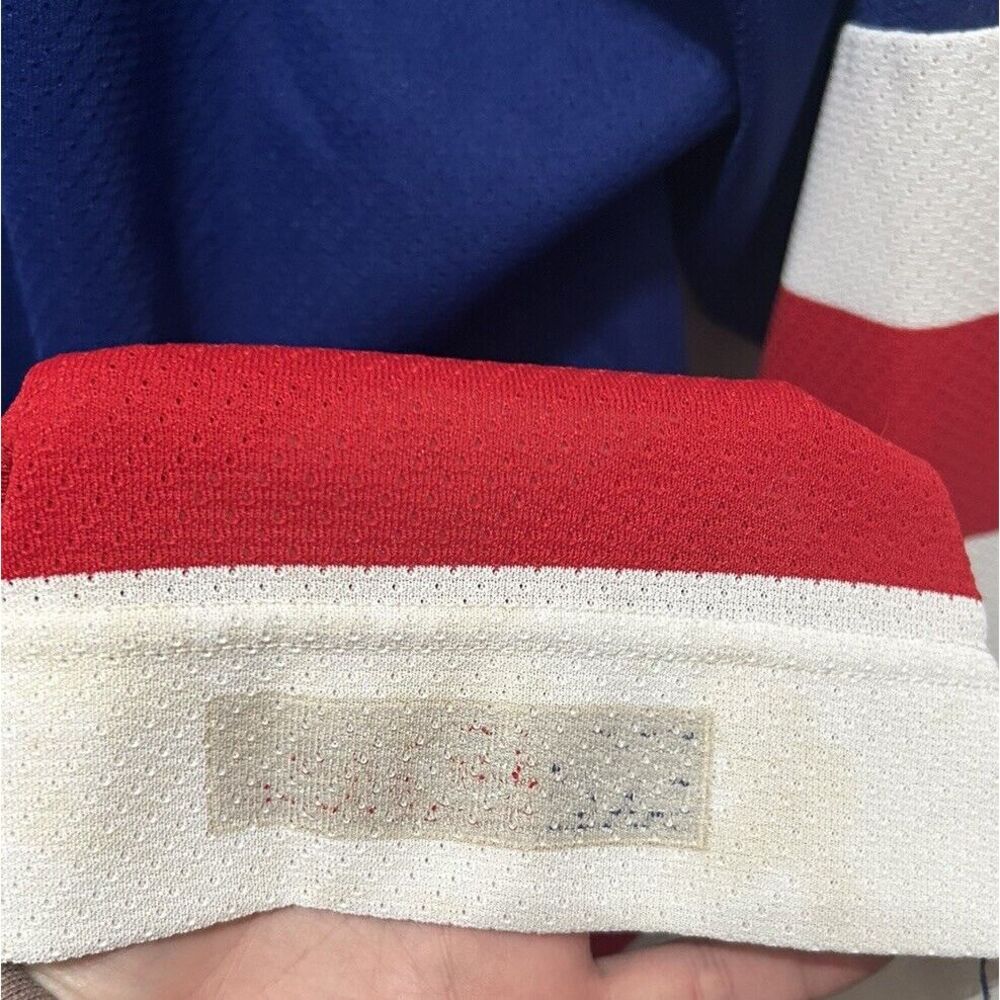 Vintage‎ New York Rangers Team Jersey CCM Blue Size Medium - Picture 5 of 11